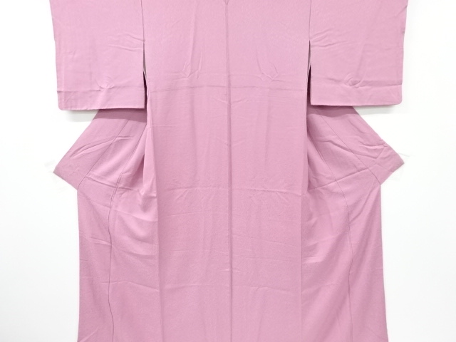 JAPANESE KIMONO / VINTAGE IROMUJI KIMONO / SILK / ONE CREST / WOVEN PATTERN